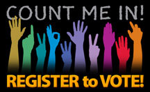 RegisterToVote -  Count Me In